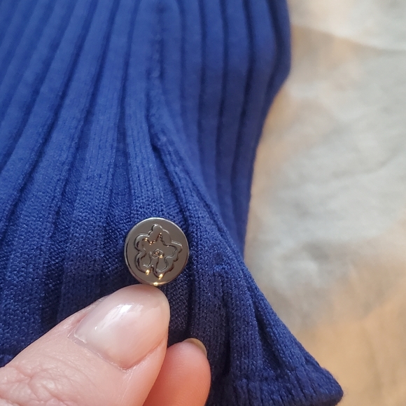 Ted baker royal blue halter top - Picture 3 of 5